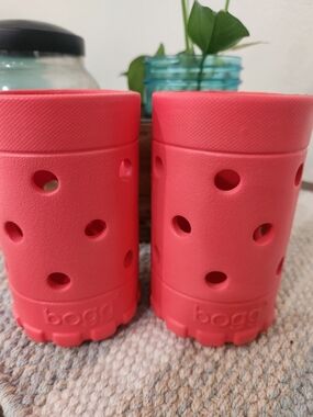 Bogg® Bag BB Boozie Bag Slim Beverage Holder In Coral Set Of Two